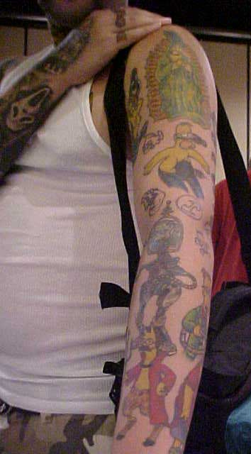 Simpsons tattoos! simpsons tattoos. Simpsons tattoos!